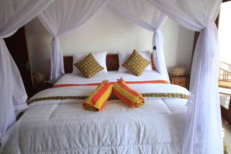 Deluxe Double room with balcony and with sea view