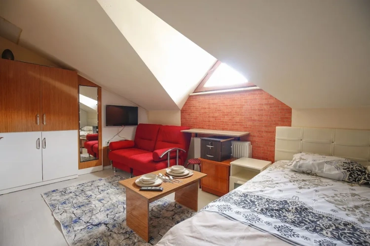 Double Attic Studio with city view