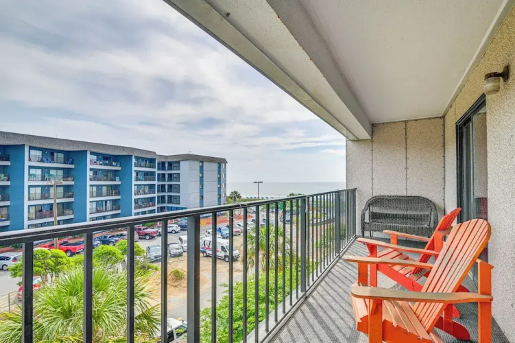 Pool & Ocean View: Myrtle Beach Resort Condo!