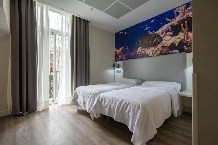 Standard Twin room with city view