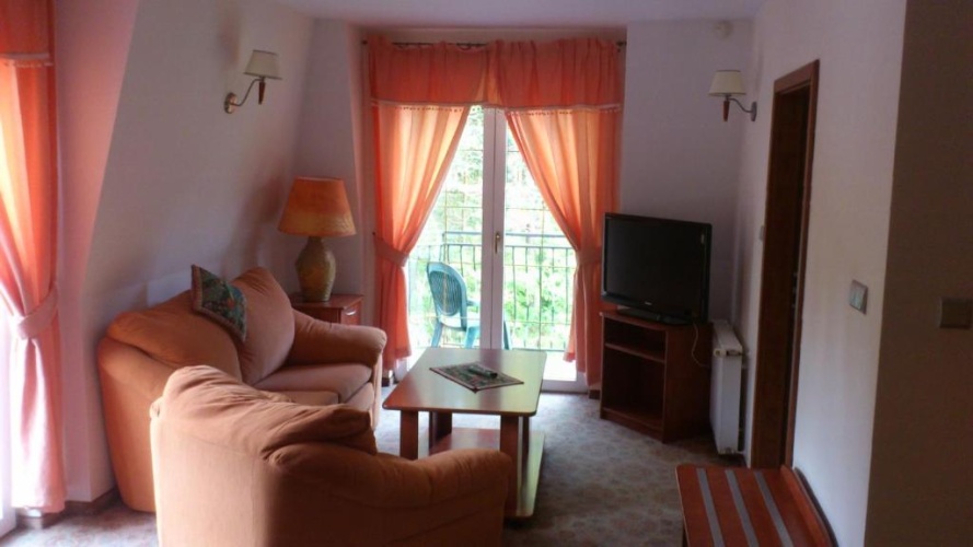 Apartment with balcony and with view