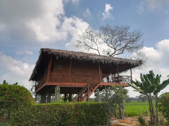 2 Bedrooms Family Cottage with balcony and with mountain view