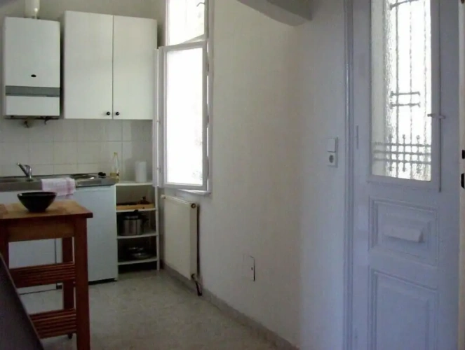 Studio with park view