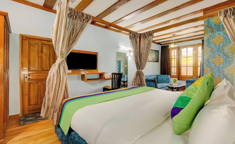 Premium Double room with balcony and with view