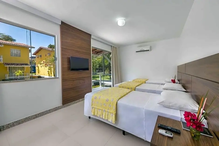 Standard Double room with balcony and with garden view