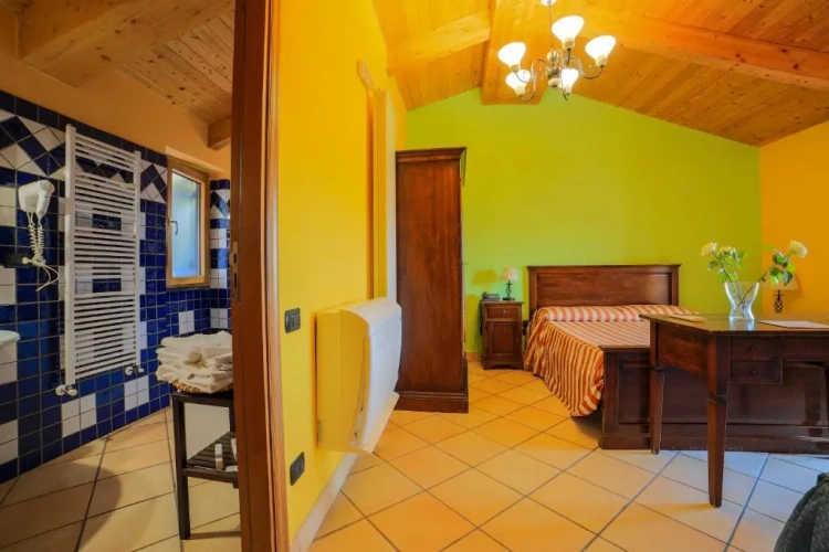 Standard Quadruple room with balcony and with view