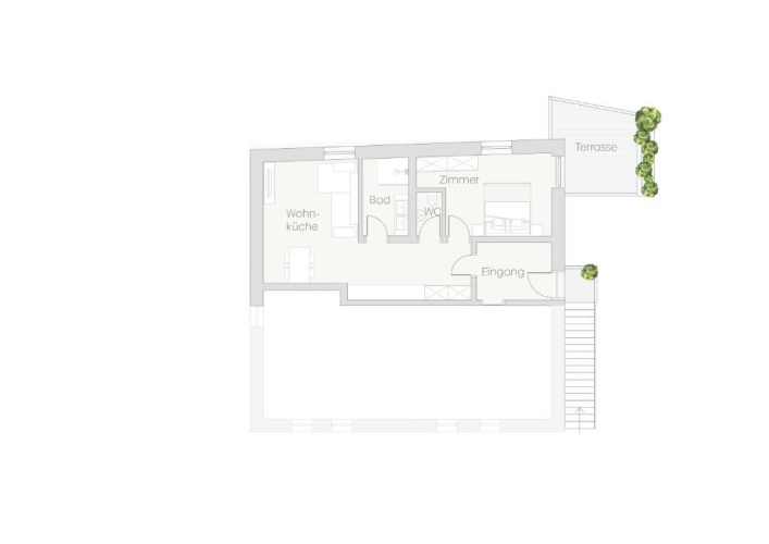 1 Bedroom Apartment