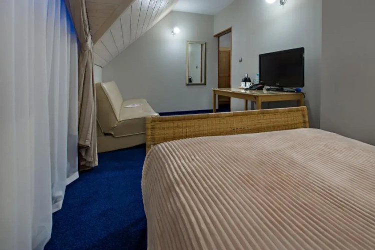Standard Twin room with balcony and with view
