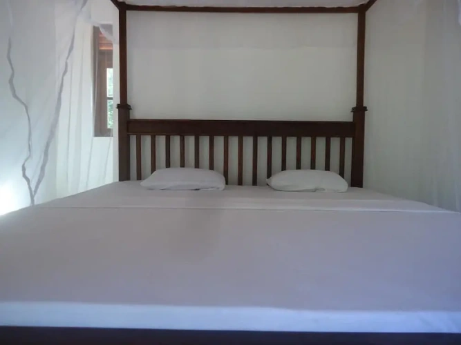 Deluxe Double Basement room with balcony and with garden view