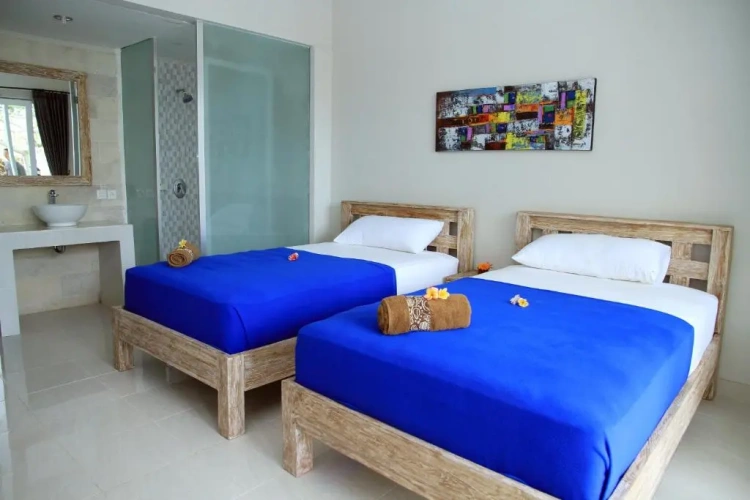 Deluxe Twin room with pool view
