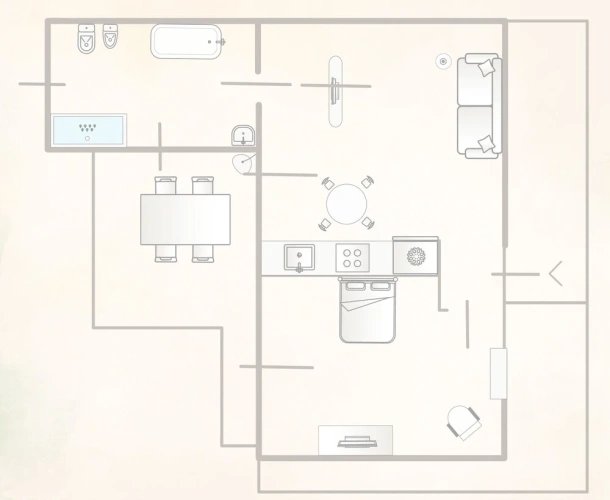1 Bedroom Apartment
