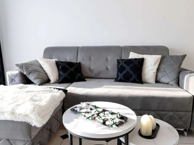 Apartment Overlooking the River, Sauna, Dziwnow