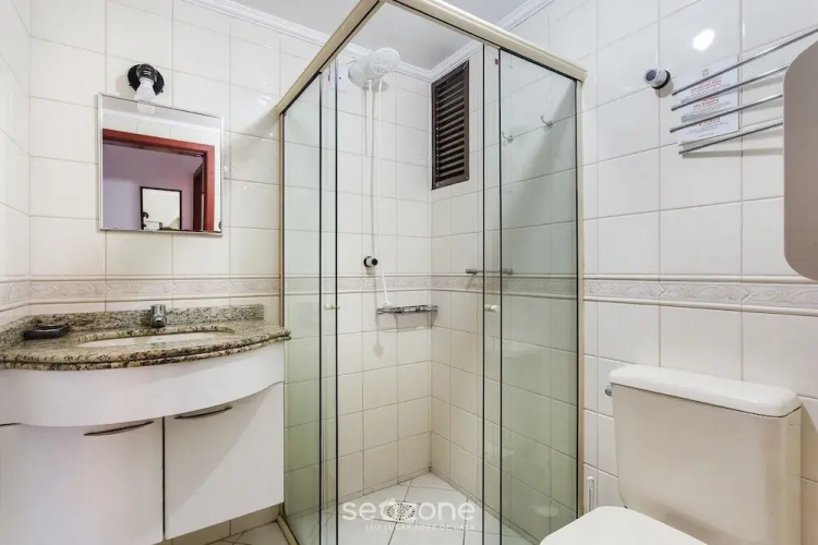Apt w/BBQ 2BR 350m from beach Jurerê ADJ205
