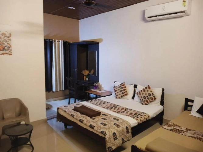2 Bedrooms Deluxe Triple room beachfront