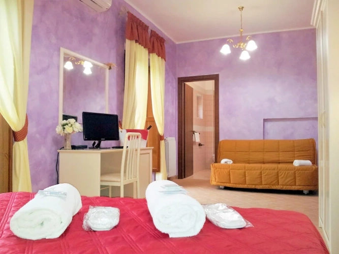 Junior Suite with balcony and with view