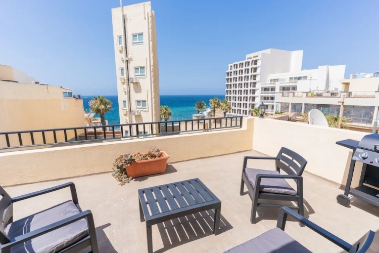 1 Bedroom Deluxe Penthouse room with sea view