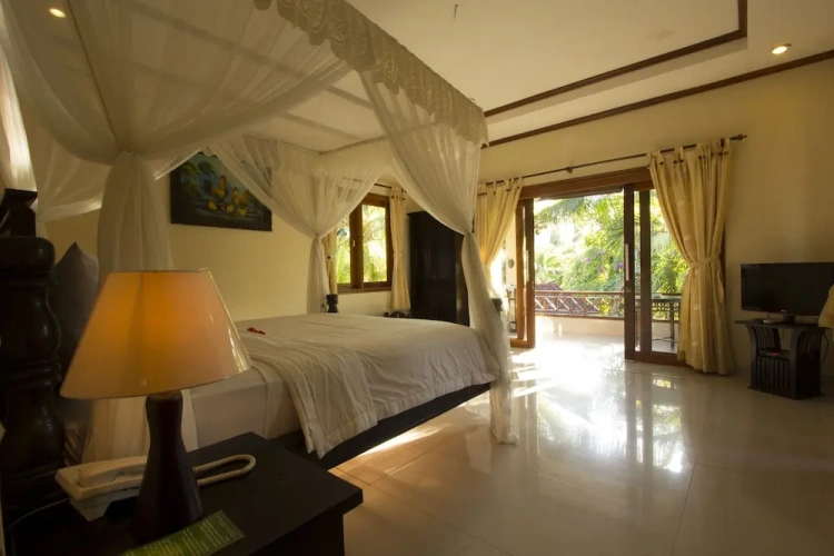 Deluxe Double room with balcony and with view