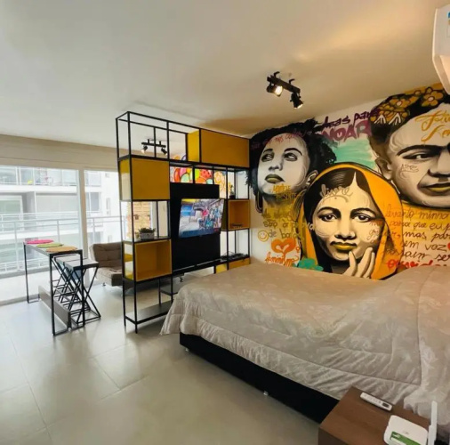 Flat Libertad, 404 A, com vaga de garagem