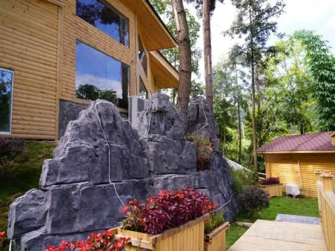 Outside