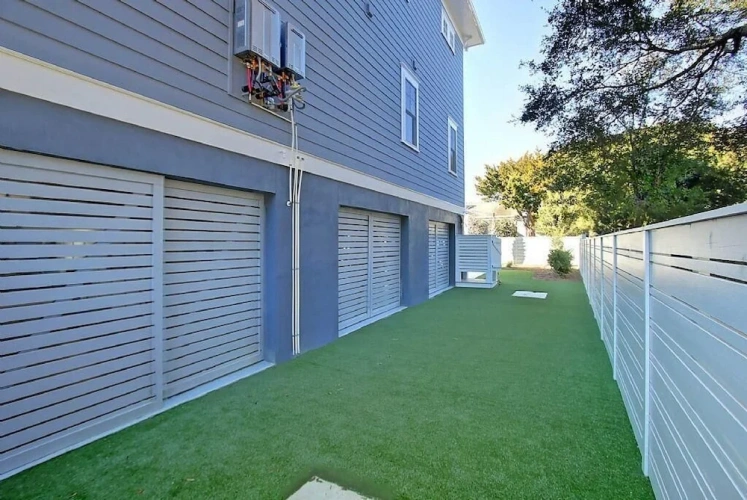 Outside
