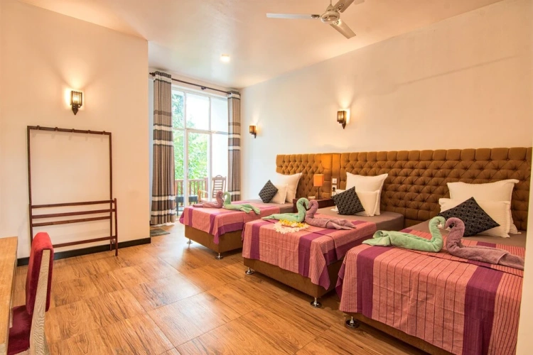 1 Bedroom Deluxe Triple room with balcony
