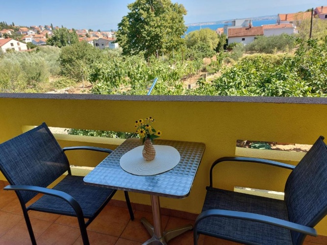 Standard Double room with balcony and with sea view