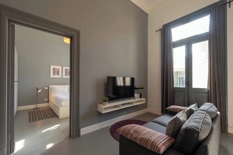 Grey l studio apartments Corniche Alexandria Little Venice