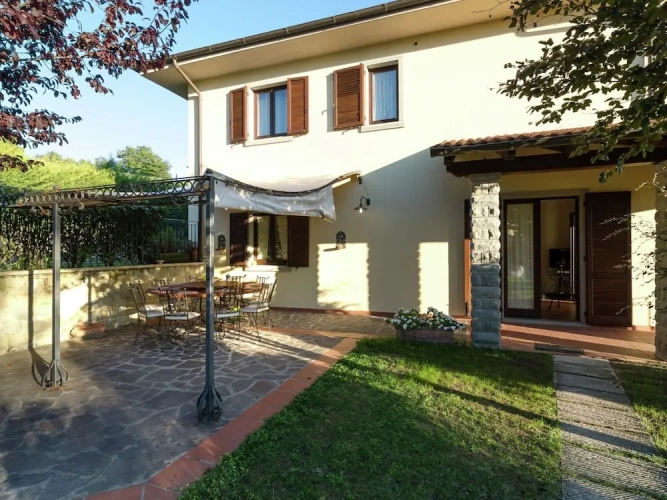 Villa with balcony