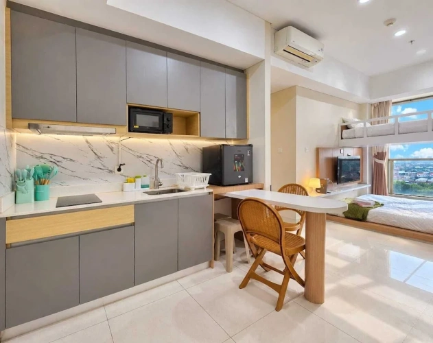 3 Bedrooms Apartment with city view
