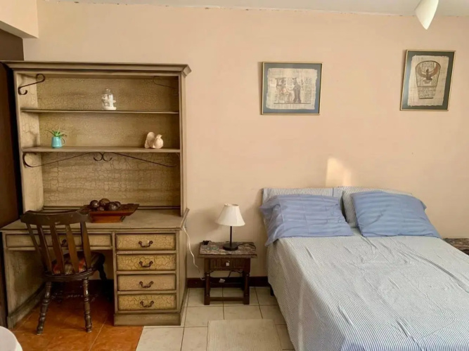 Apartamento con jardin