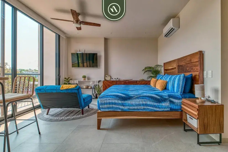 Brand New Studio - 2 Min to Beach - Rooftop Pool