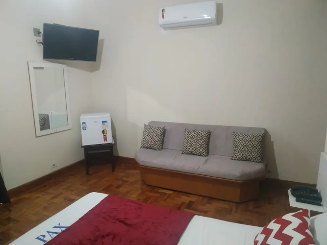 Standard Quadruple room with balcony and with view