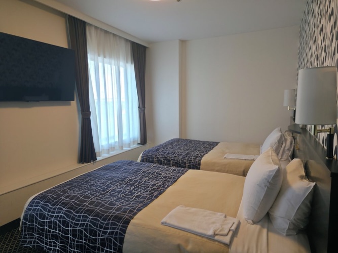 Standard Twin room with ocean view