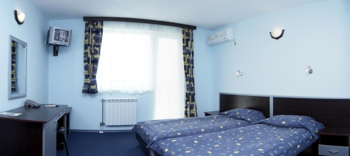 Standard Twin room with balcony and with view