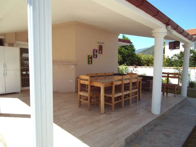 Villa with balcony