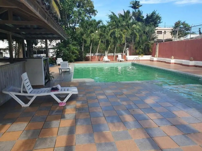Apartamento Completo con Piscina a 3mts de la Playa