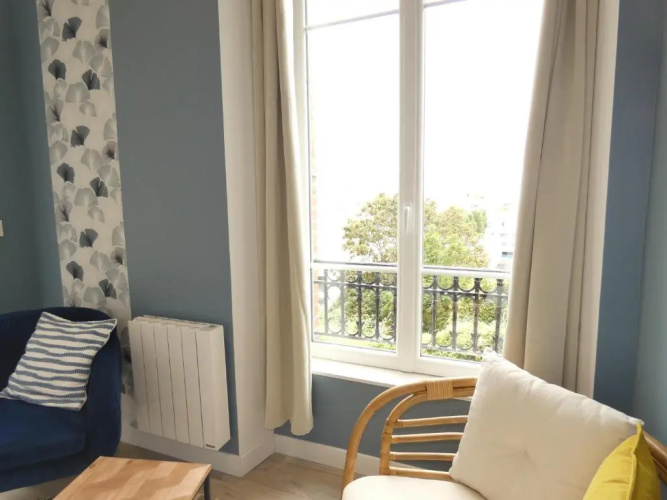Charmant studio, terrasse privative [Moulin Blanc]