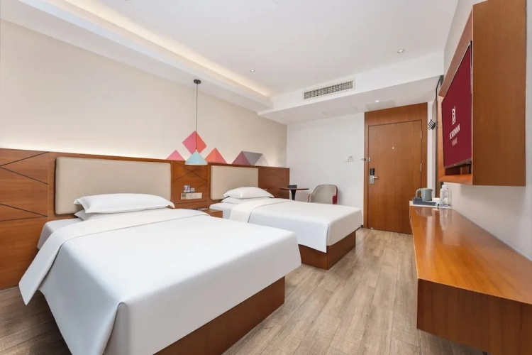 Standard Twin room with city view