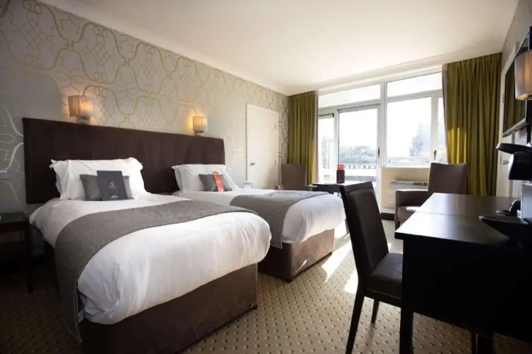 Deluxe Twin room with city view