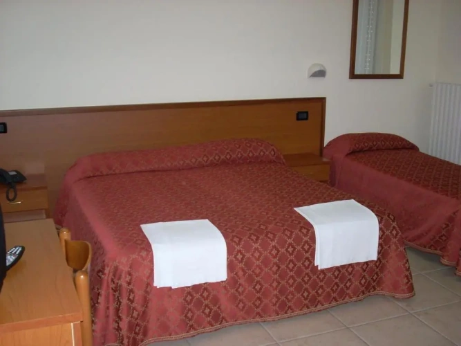 Standard Quadruple room with balcony