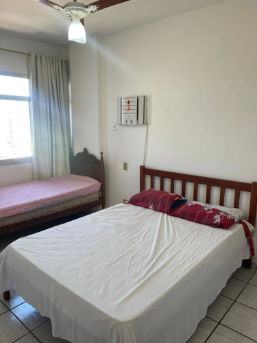 Apartamento Guarapari pé na areia com Wi-Fi e Garagem