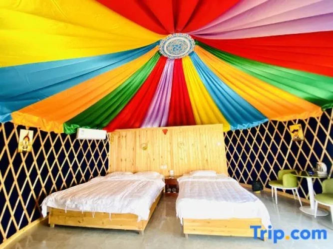Family Tent with view
