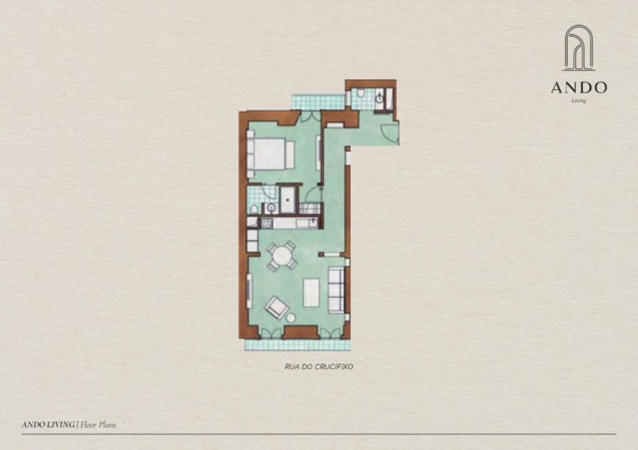 1 Bedroom Apartment with balcony