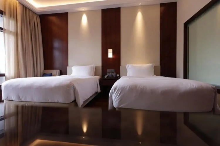 Luxury Twin room with balcony and with lake view