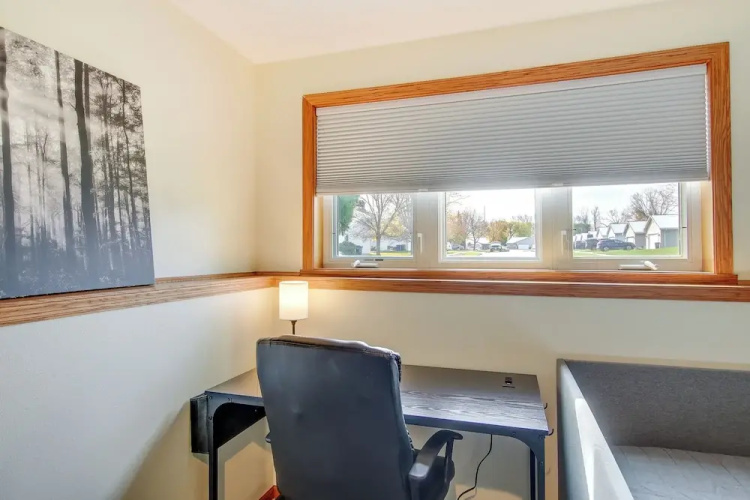 Bright Little Chute Condo w/ Deck & Yard!