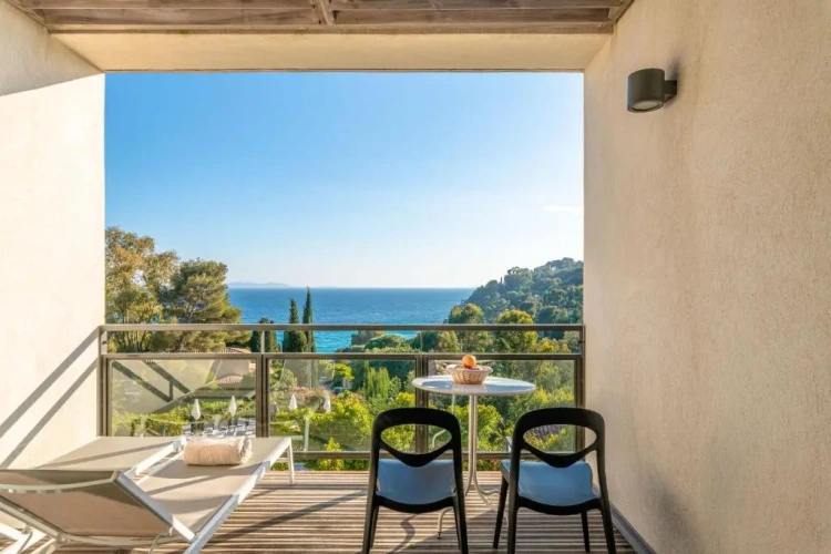 Superior Double room with balcony and with sea view