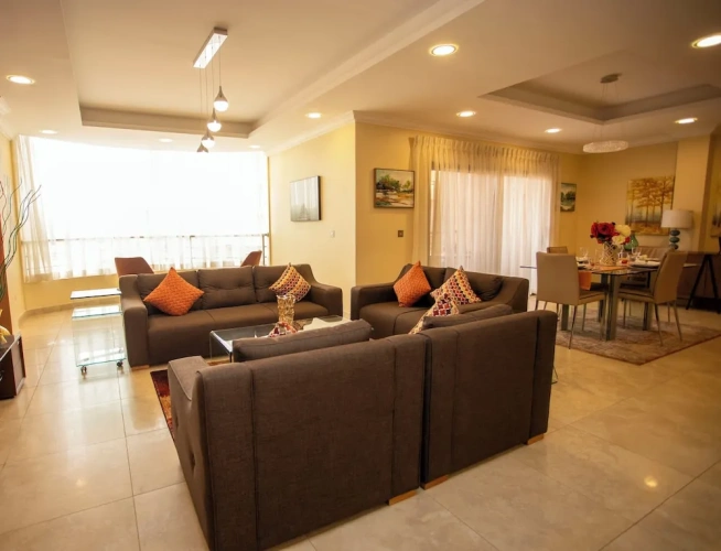2 Bedrooms Luxury Quadruple Apartment with balcony and with golf view