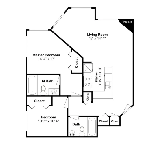 2 Bedrooms Classic room with mountain view