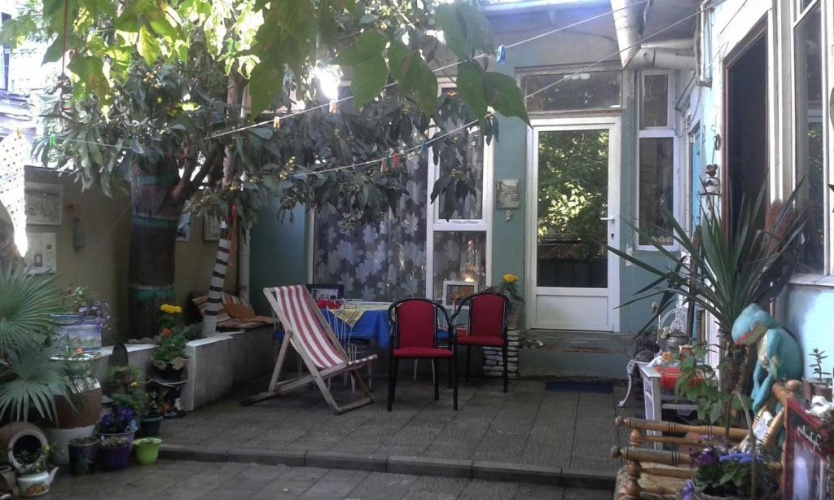 Outside