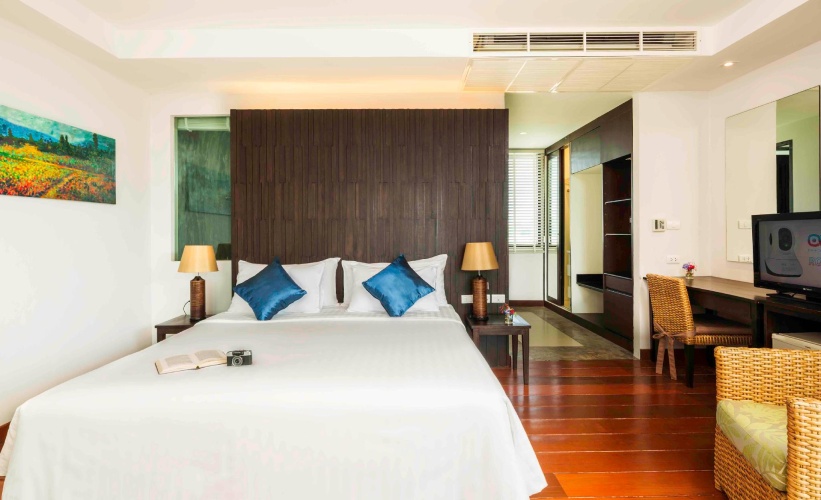 Deluxe Double room with balcony and with sea view